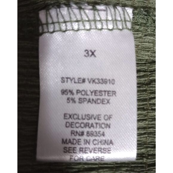 Adrienne‎ Vittadine Blouse Ladies 3x - Picture 5 of 6